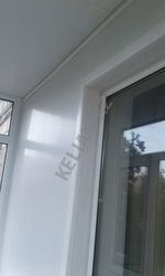Обшивка балконной стены с установкой откосов