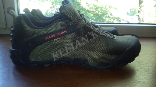 Продам новые кроссовки Xiang Guan, водозащищённые, удобные, лёгкие, цвет тёмно-зелёный, размер 45, д