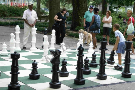 Шахматы парковые (напольные, уличные, гигантские)