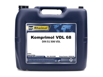 SwdRheinol Komprimol VDL 68 - Минеральное компрессорное масло (DIN 51 506 VDL)